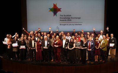 Ureaka wins “Making an Environmental Difference” award at the Interface Scottish Knowledge Exchange Awards