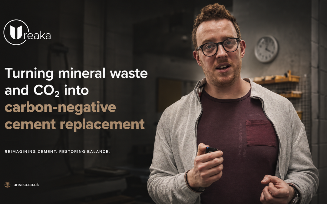 Watch: Ureaka’s route to carbon-negative cement replacement