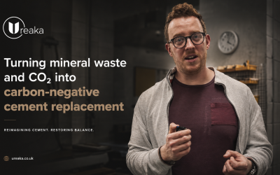 Watch: Ureaka’s route to carbon-negative cement replacement